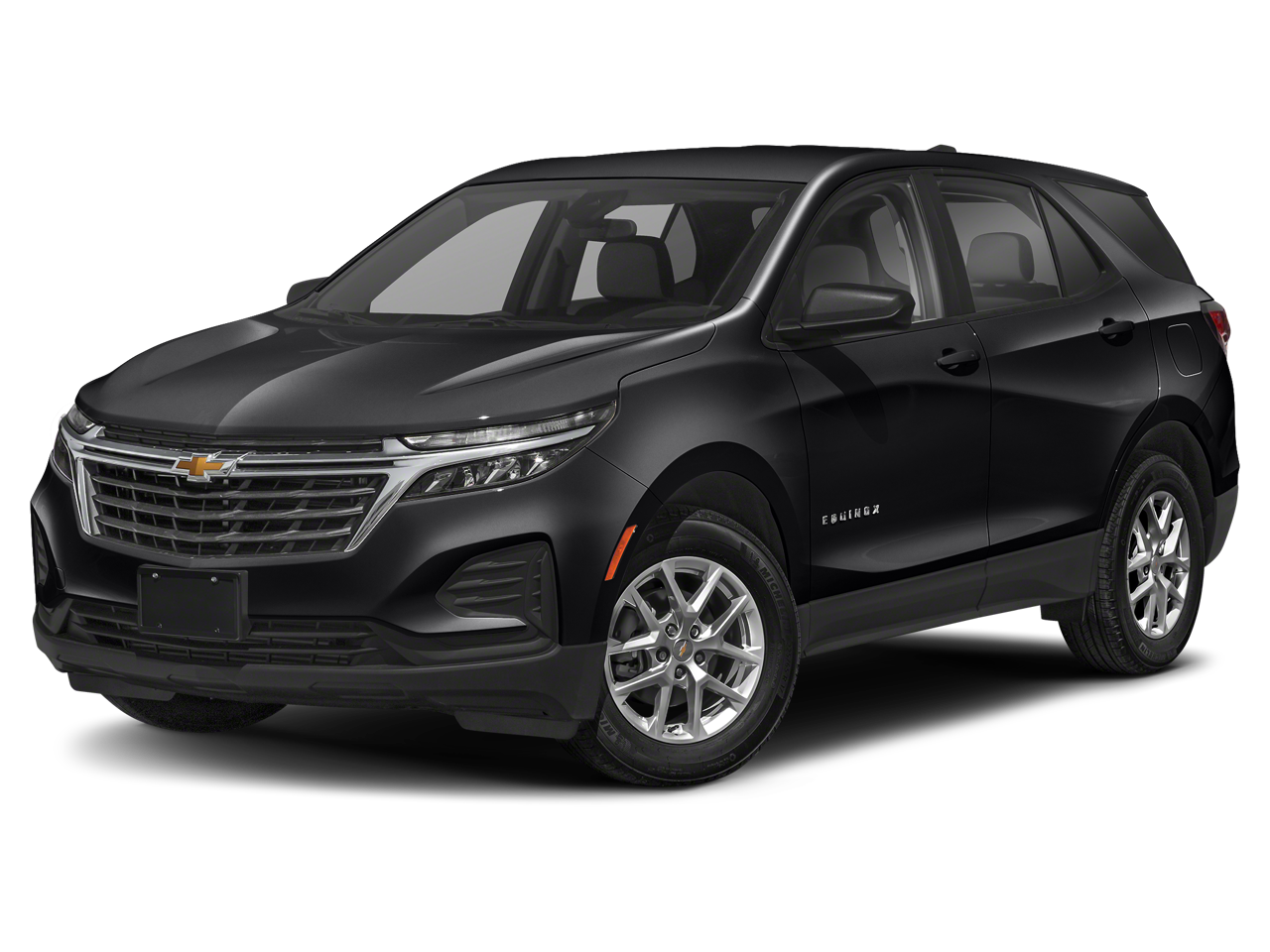 2022 Chevrolet Equinox LT in Iron Gray Metallic — front three-quarter view