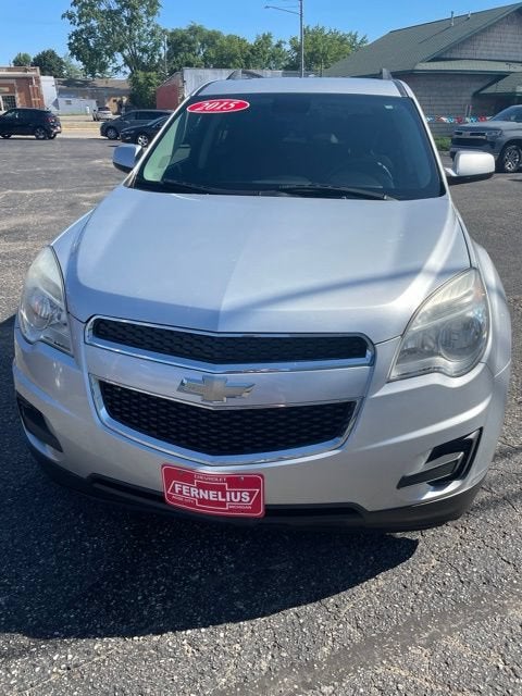 2015 Chevrolet Equinox LT in Silver Ice Metallic — front three-quarter view