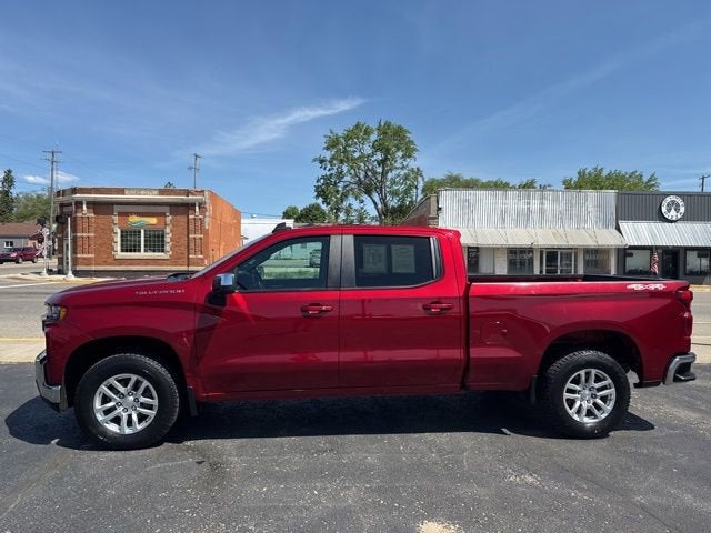 2022 Chevrolet Silverado 1500 LTD LT in Cherry Red Tintcoat — front three-quarter view