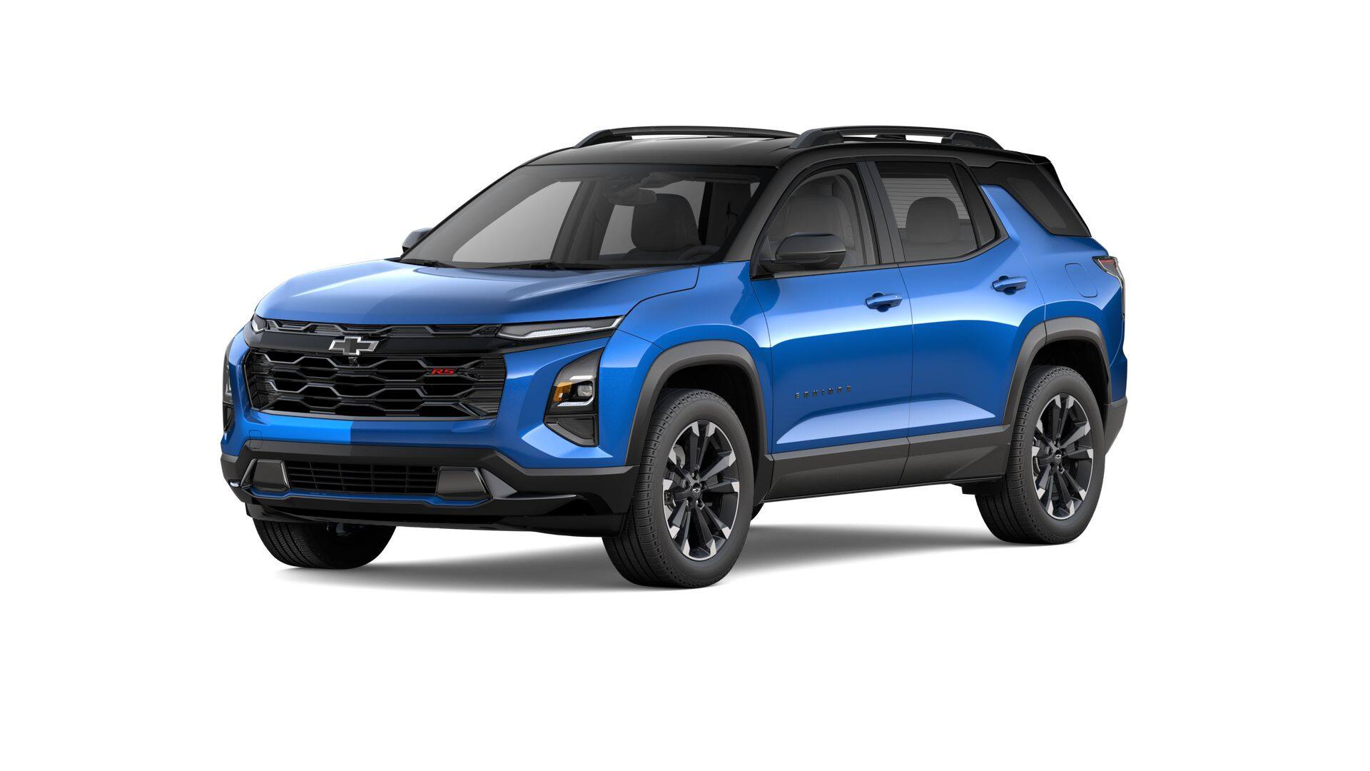 2026 Chevrolet Equinox RS in Reef Blue Metallic — front three-quarter view